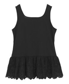 earth music&ecology コットンレースヘムインナー