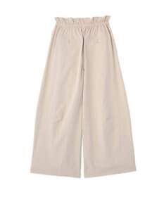 Green Parks ウエストフリルワイドコクーンパンツ