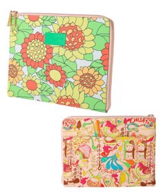 tsumori chisato CARRY プリントミックスPCケース モバイルケース/カバー