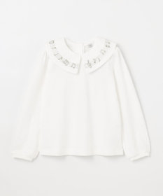 ANY KIDS 音符＆鍵盤デザインブラウス