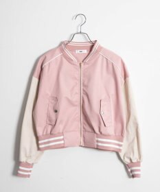 WEGO 配色デザインブルゾン