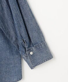 ANY L シアーデニムオーバーシャツ