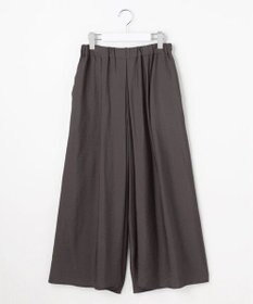 自由区 S 【カタログ掲載・ご好評アイテム・累計2500本・新色追加・ウエストゴム・セットアップ対応】エアリーツイルキュロット パンツ