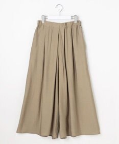 自由区 S 【カタログ掲載・ご好評アイテム・累計2500本・新色追加・ウエストゴム・セットアップ対応】エアリーツイルキュロット パンツ