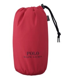 MOONBAT POLO RALPH LAURENRL パイピングレインポンチョ 無地 75デニール 収納袋付き