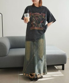 WEGO ヴィンテージウォッシュグラフィックBIGT