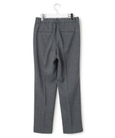 23区 【洗える】ウールライクカルゼ テーパードパンツ