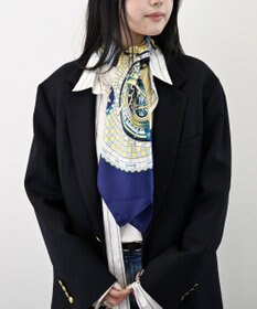 Marca ＜春の新色！＞【Marcaオリジナル】12宮   大判 シルクツイル スカーフ