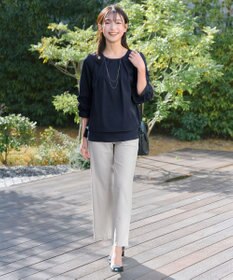 Tiaclasse 【2点セット】編み込み風ショルダーバッグ＋ショルダーポーチ付き