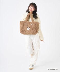 MOONBAT Care Bears(ケアベア) ボアバッグ B4サイズ 手洗い可能 ファイファー