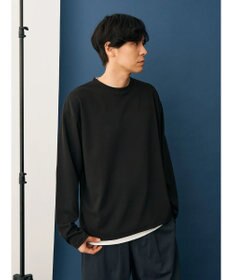 CRAFT STANDARD BOUTIQUE 梨地カットフェイクレイヤードＬ／Ｓ　ＴＥＥ
