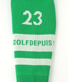 23区GOLF 【WOMEN】【ウォッシャブル】グラフィックダブルジャガードニット