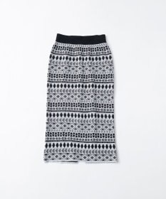 TRICOTE TRIBAL PATTERN SKIRT / トライバル パターン スカート