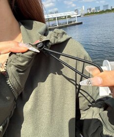 WEGO 【UVカット/吸水速乾/水陸両用/ラッシュガード】ハーフジップアノラックパーカー