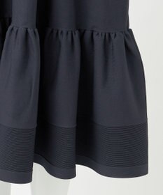 23区 L 【R(アール)】フォルムニット ティアード ワンピース