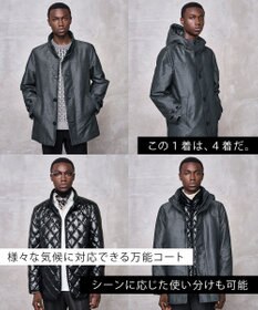 JOSEPH HOMME 新素材【4WAY】ライトラスターシャンブレー　ダウンコート