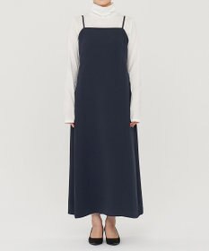 uncrave 【防シワ・洗濯機洗い可】ウォッシャブルダブルクロス キャミワンピース（uncrave STANDARD）