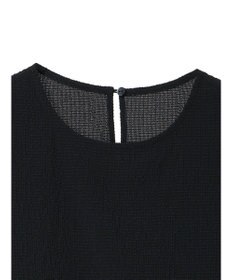 Green Parks 異素材レイヤードノースリーブブラウス