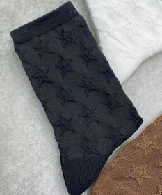 WEGO ポコポコスタークルーソックス