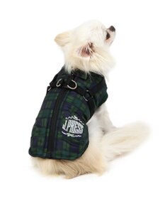 PET PARADISE J.PRESS アウター ハーネスベスト 《チェック柄》 小型犬