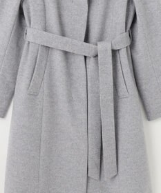 J.PRESS LADIES L Super150sAZAMIビーバー スタンドカラー コート