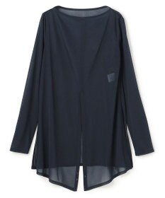 uncrave トリコットシフォン カシュクールトップス