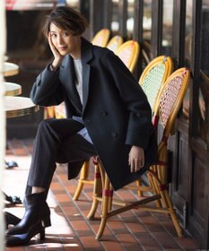 J.PRESS LADIES 【洗える】CASHMERE BLEND クルーネック ニット