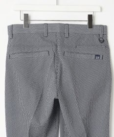 23区GOLF 【MEN】【撥水/ストレッチ】ミニヘリンボンパンツ