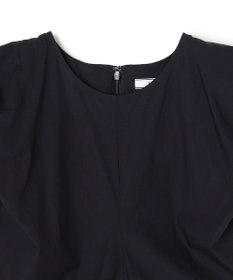 BEIGE， MALLOW / コットンタック バルーンスリーブドレス