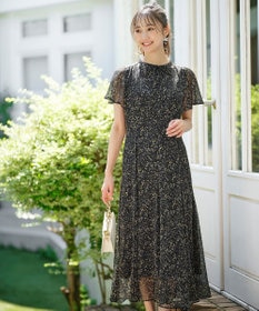 ANY SIS S 【洗える】ミニフラワープリント ワンピース