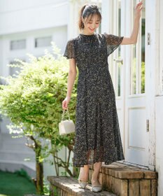 ANY SIS S 【洗える】ミニフラワープリント ワンピース