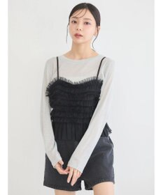 earth music&ecology チュールビスチェ