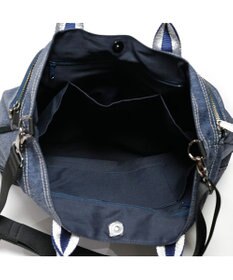 Regalo Felice 【A4サイズが入る / 色落ちしないデニム調生地】ヘルメットバッグ / REGALO