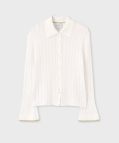 Paul Smith 【洗える】リブアイレット カーディガン