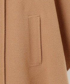 23区 S 【見上愛さん着用/Oggi12月号掲載】ウールライトリバー ポンチョシルエット コート