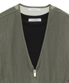 Green Parks ＳＥＴ２点シアーナイロンベスト＋リブワンピース