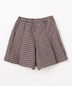 ANY KIDS チェック柄 ショートパンツ