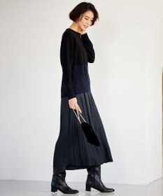 自由区 S 【WEB限定・ウエストゴム・長さ調整可・洗える】ビンテージツイル ギャザーパンツ