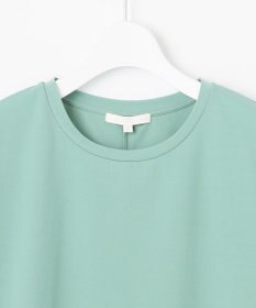 自由区 S 【接触冷感・UVカット・吸水速乾・抗菌防臭・洗える】ハイカウントクロップド丈 Tシャツ