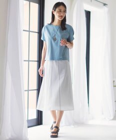 J.PRESS LADIES L 【洗える】シアートリコット フレアー スカート