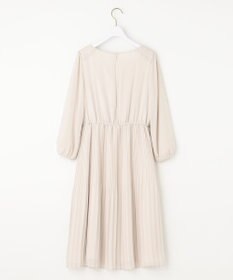 ANY SIS L 【洗える】フェミニンプリーツ ワンピース