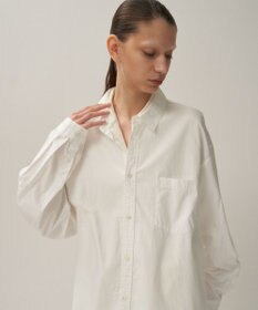 ATON SUVIN BROAD | ウォッシュドシャツ - UNISEX