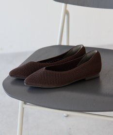 AMERICAN HOLIC 【整履き】メッシュニットフラットパンプス