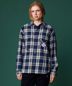 JOSEPH ABBOUD MOUNTAIN 【サスティナブル】オーガニックラフィーチェック シャツ