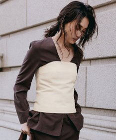 NAVE 【Nave・セットアップ可/洗える/吸水速乾】ドライチノ ビスチェ