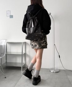 WEGO ハトメデザインナップサック