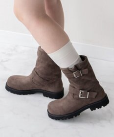 Bridget Birkin 【Bridget Birkin】オブリークトウエンジニアブーツ