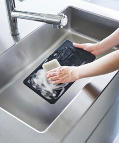 tower マグネットレンジガード タワー 4枚パネル ブラック