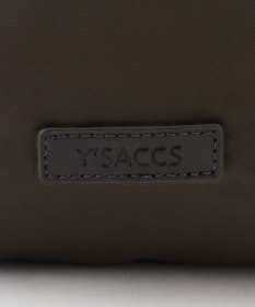 Y'SACCS NEWナイロン×レザーコンビシリーズ　前ポケットラージリュックサック