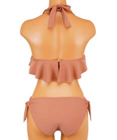 San-ai Resort（三愛水着楽園） 【SALE】ナチュラルだけどしっかり盛れる【ナチュラルアップブラ】Solidノンワイヤービキニ　7M・9M